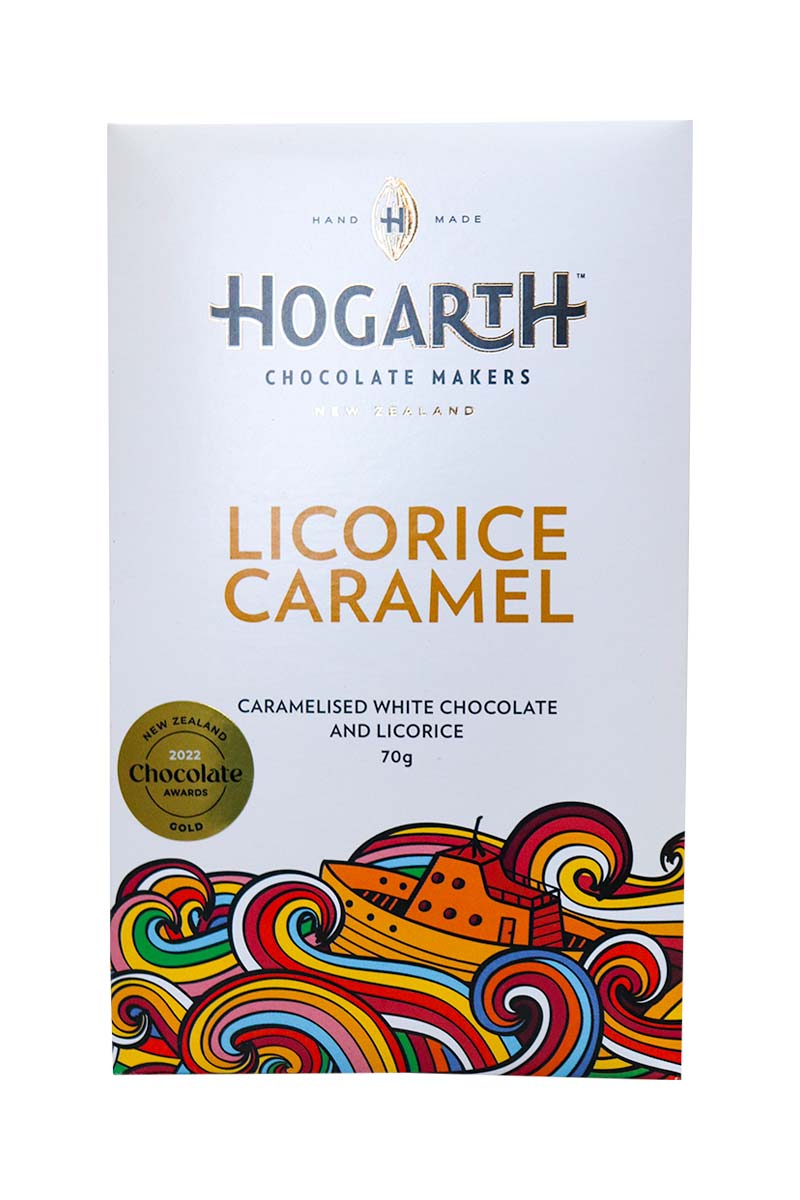 Licorice Caramel - White Chocolate