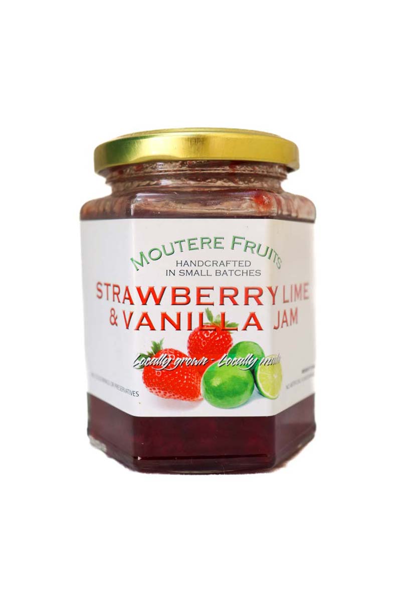 Strawberry Lime & Vanilla Jam