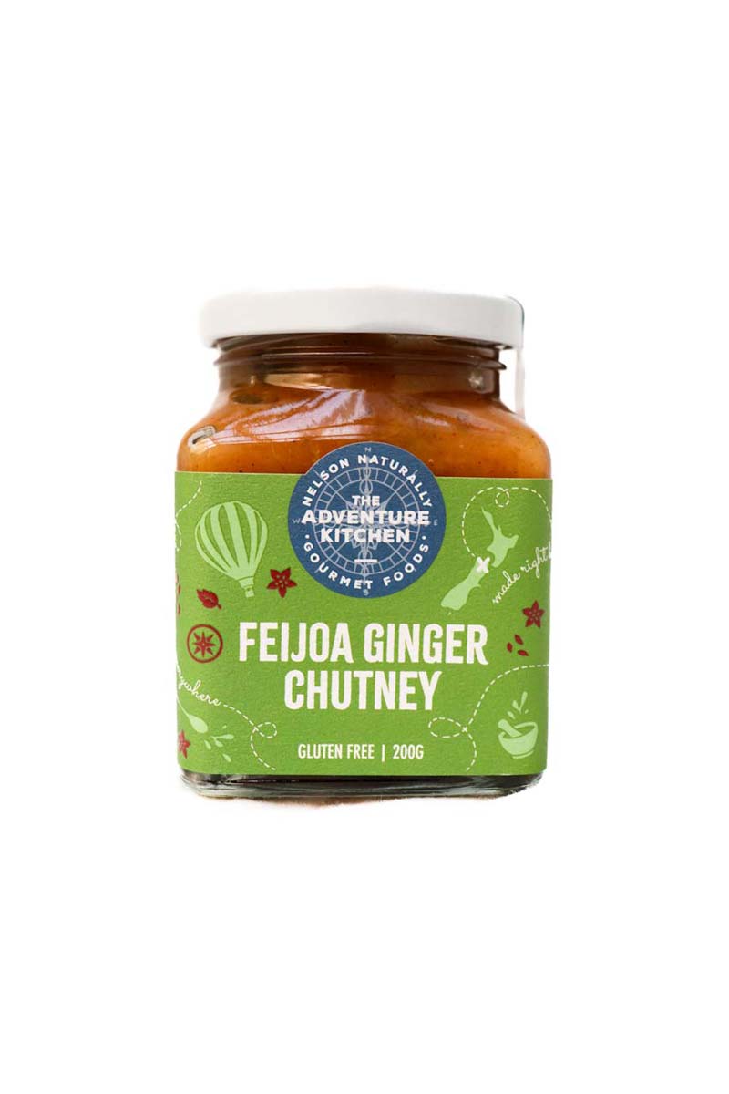 Feijoa Ginger Chutney